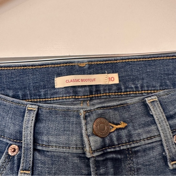 Levi's Classic Bootcut Medium Wash Jeans sz 10 - Picture 3 of 6